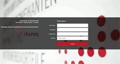 Desktop Screenshot of intranet.itemsnet.de
